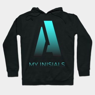 Letter A Alphabet Elegance Hoodie